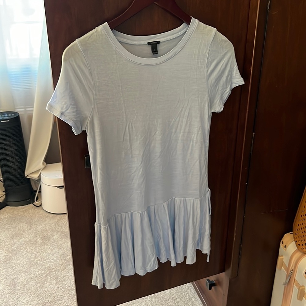 J. Crew peplum tunic top
